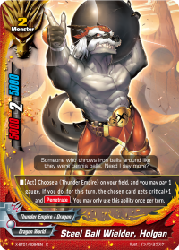 Steel Ball Wielder, Holgan