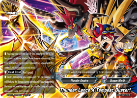 Thunder Lance X Tempest Buster!