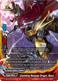 Unyielding Rampage Dragon, Batzz