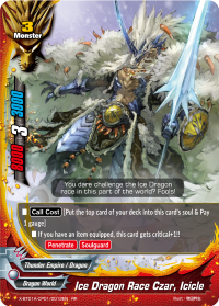 Ice Dragon Race Czar, Icicle