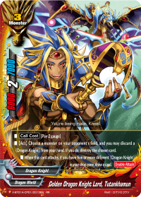 Golden Dragon Knight Lord, Tutankhamun