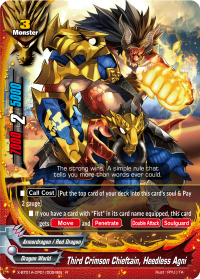 Third Crimson Chieftain, Heedless Agni