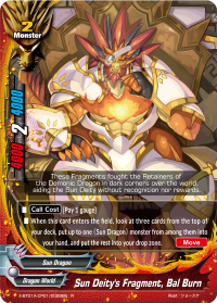 Sun Deity's Fragment, Bal Burn