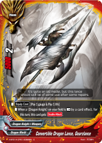 Convertible Dragon Lance, Gearzlance