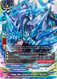 Indigo Gem Crystal Dragon, Athora