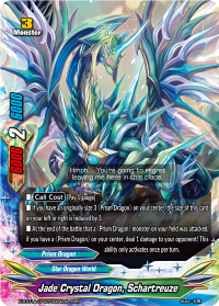 Jade Crystal Dragon, Schartreuze