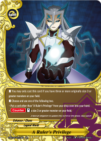 A Ruler's Privilege