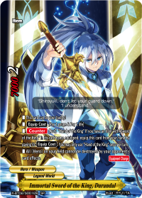 Immortal Sword of the King, Durandal