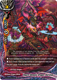Impure Demonic Dragon, Durzinas