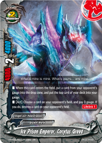 Ice Prison Emperor, Cocytus Greed