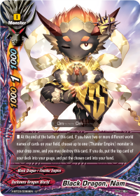 Black Dragon, Nam