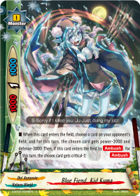 Blue Fiend, Kid Kuma