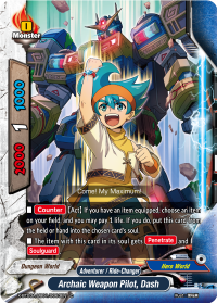 Archaic Weapon Pilot, Dash