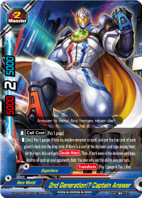 2nd Generation!? Captain Answer