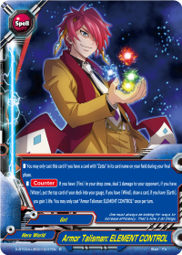Armor Talisman: ELEMENT CONTROL