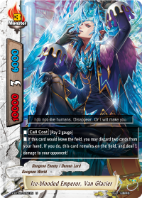 Ice-blooded Emperor, Van Glacier