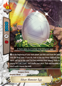 Silver Monster Egg