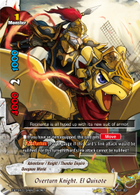 Overturn Knight, El Quixote