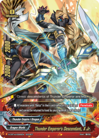 Thunder Emperor's Descendant, X Jr.