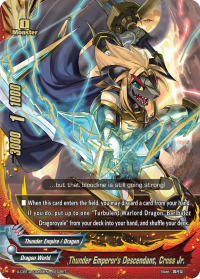 Thunder Emperor's Descendant, Cross Jr.