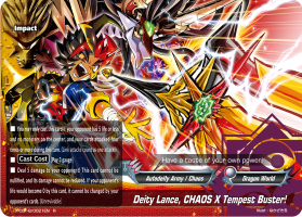 Deity Lance, CHAOS X Tempest Buster!