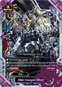 Mini Geargod Silver