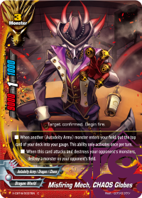Misfiring Mech, CHAOS Globes
