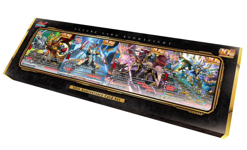 Future Card Buddyfight 10th Anniversary Card Set Box Bushiroad Trading Card Game