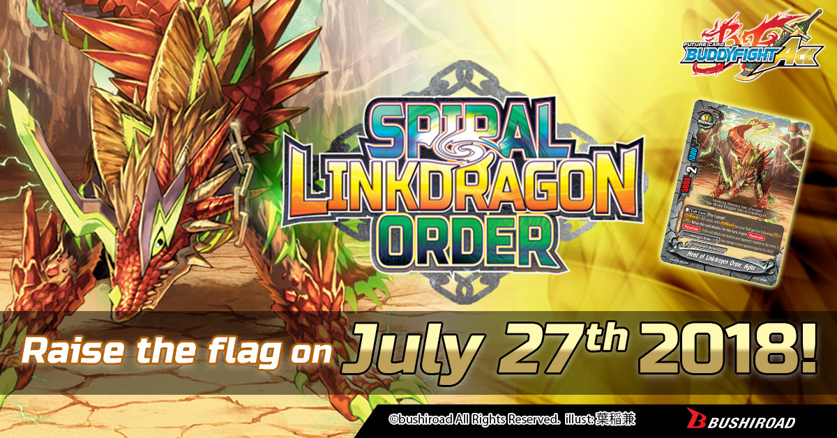 Spiral Linkdragon Order sd03 buddyfight
