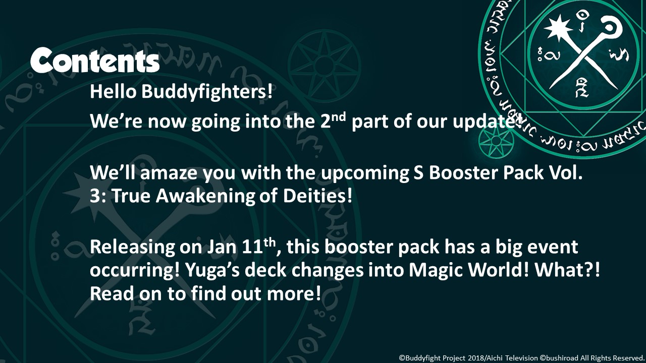 Future Card Buddyfight Updates on sBT03 Slide 2