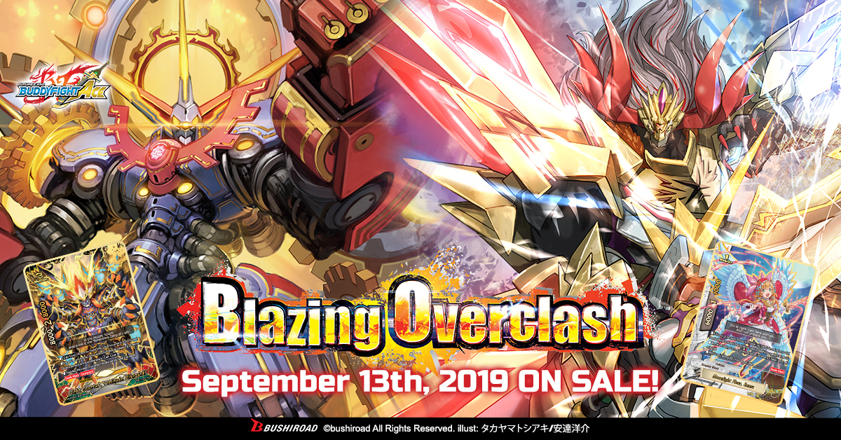 Future Card Buddyfight Ace Blazing Overclash Bushiroad Trading Card Game