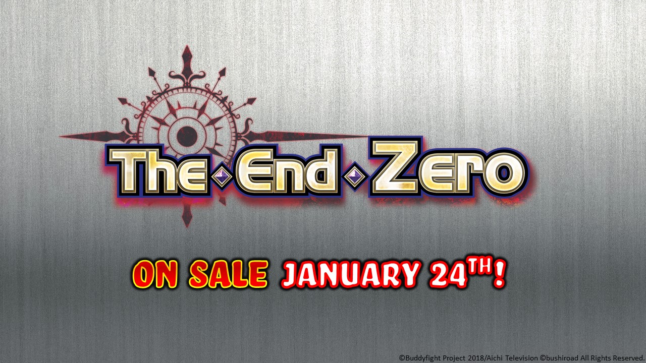 The End Zero S-SS03 on sale Jan 24