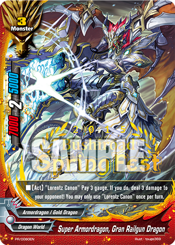 PR/0080EN Super Armordragon, Gran Railgun Dragon