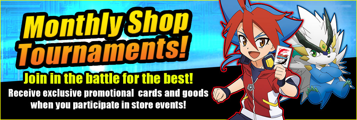 Monthly Shop Tournaments