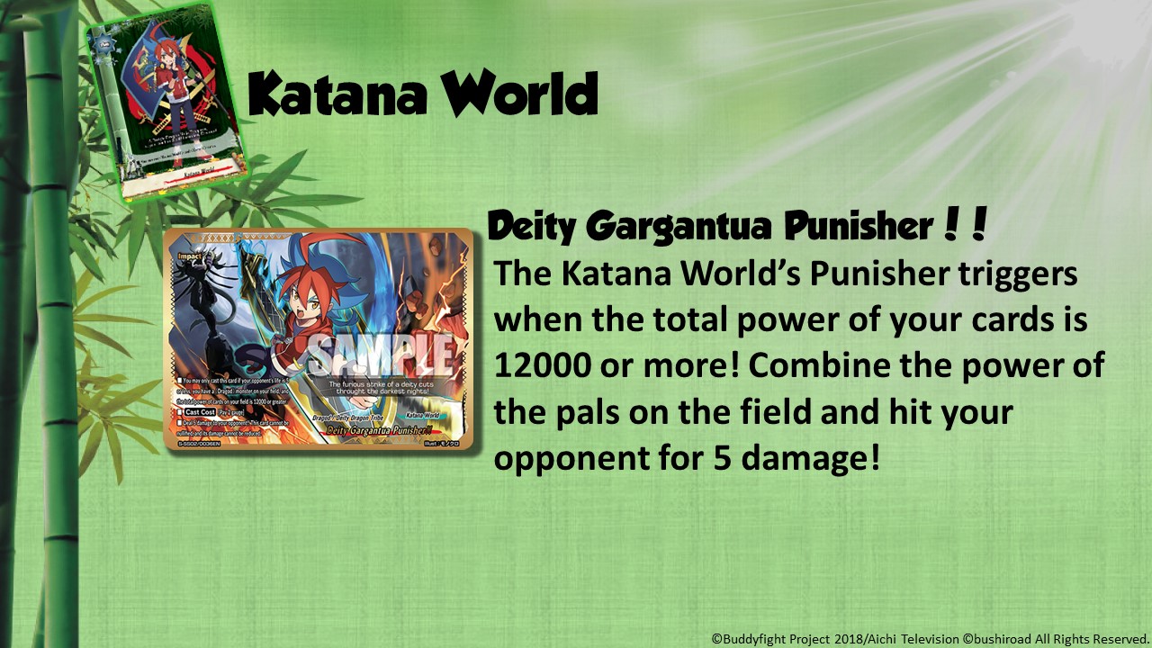 Future Card Buddyfight Updates on sss02 Deity Gargantua Punisher