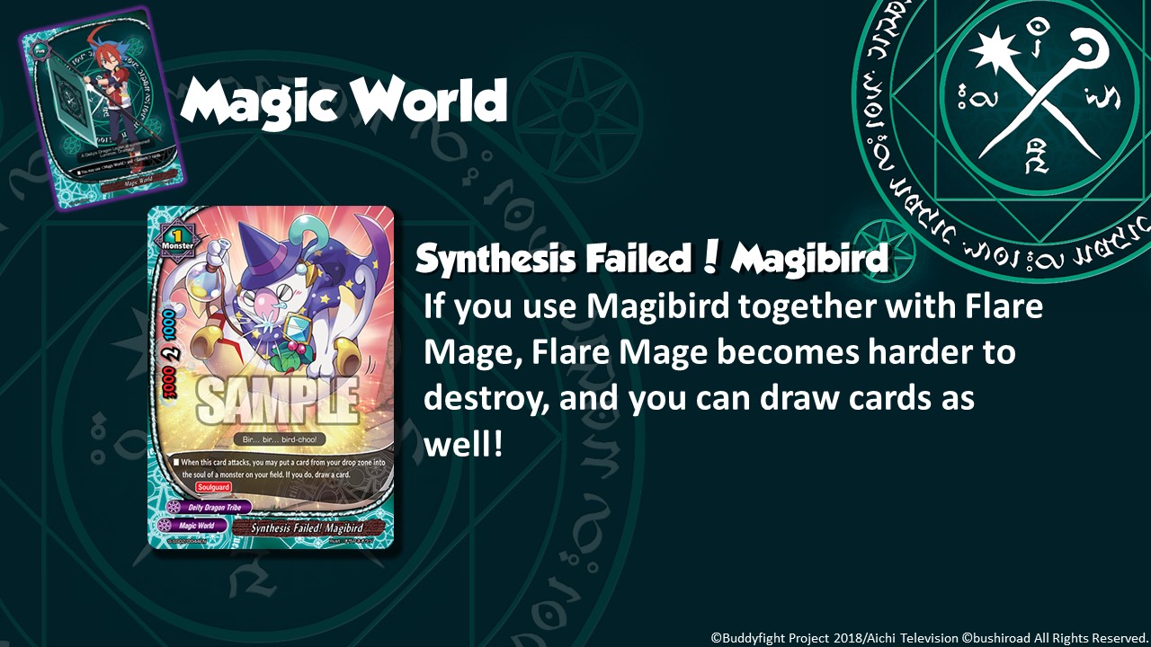 Future Card Buddyfight Updates on sss02 Synthesis Failed Magibird